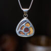 Yowah Boulder Opal Pendant - 30.2 Carat - Back