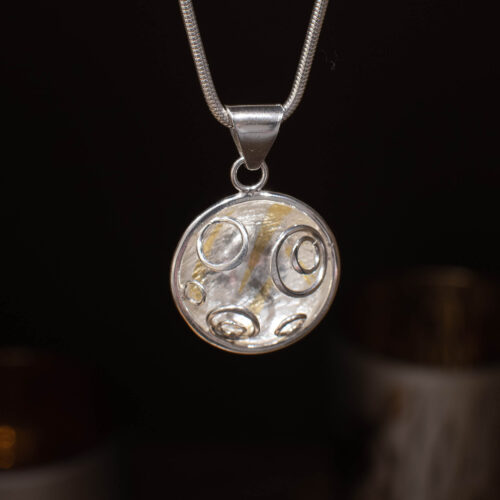 Around the World Sterling Silver Pendant