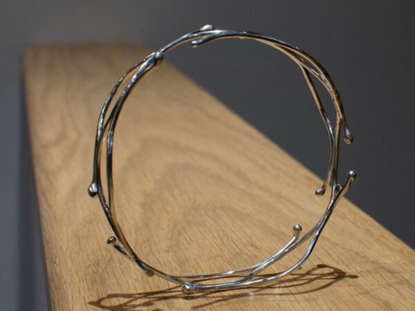 Twiggy Sterling Silver Bangle