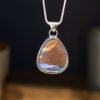 Boulder Pipe Opal Pendant - 31.4 Carat - Front