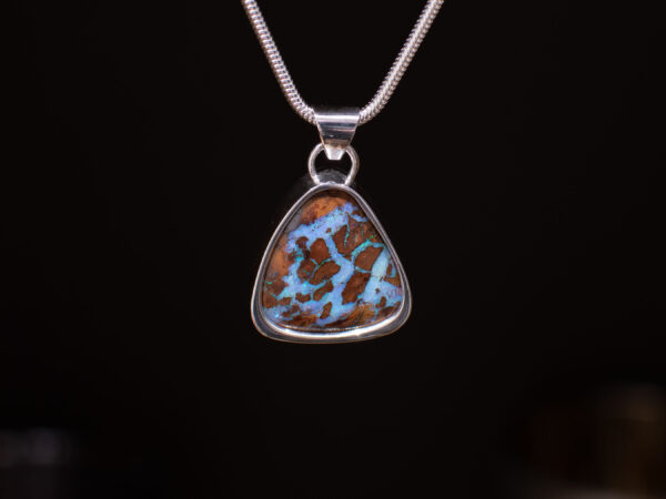 Australian Boulder Matrix Opal Pendant