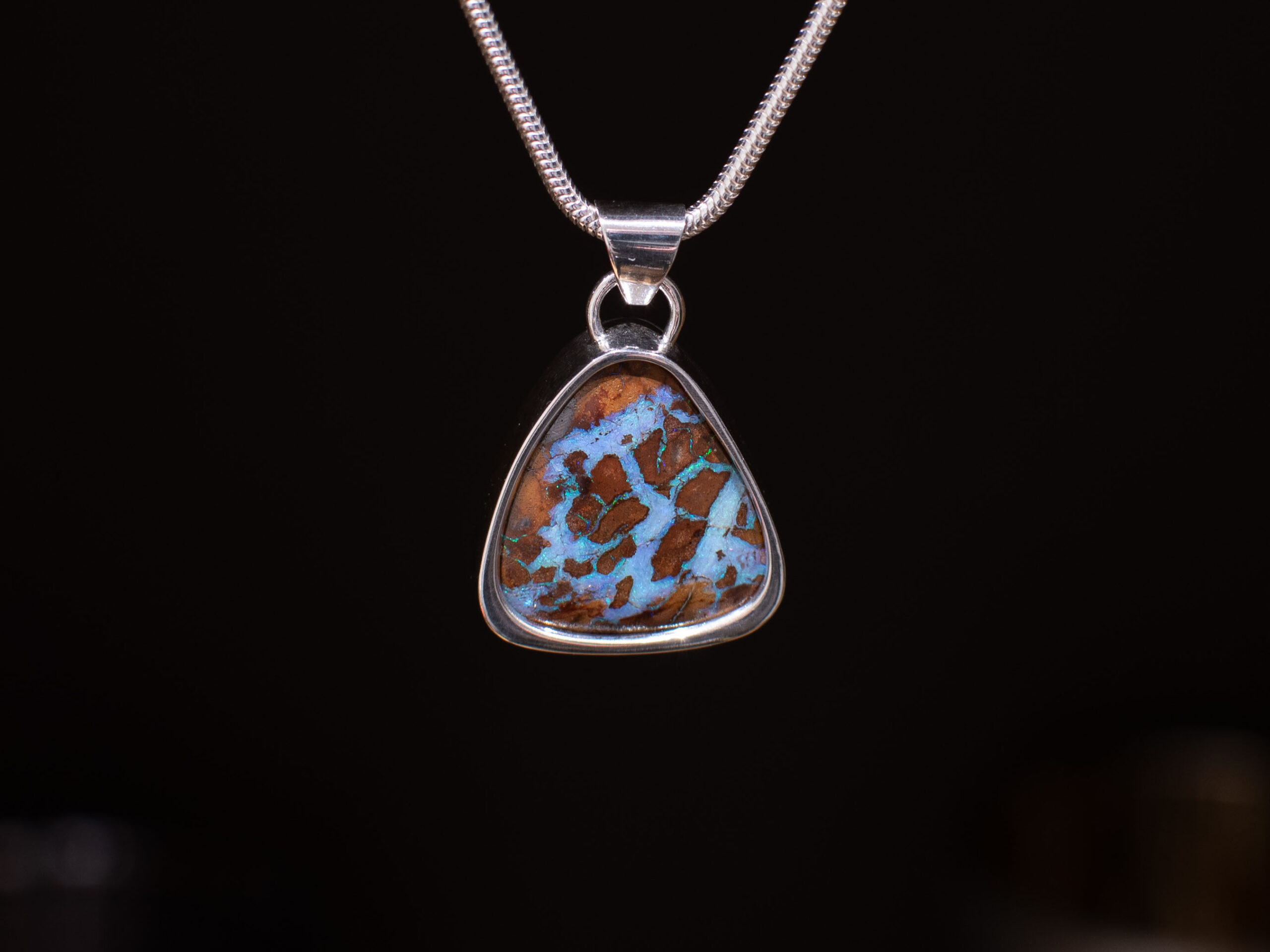 Australian Boulder Matrix Opal Pendant Australian Boulder Matrix Opal Pendant
