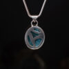 WBR-95-01-Product-Image-Etsy-Back Oval Blue Gem Silica Pendant - reverse